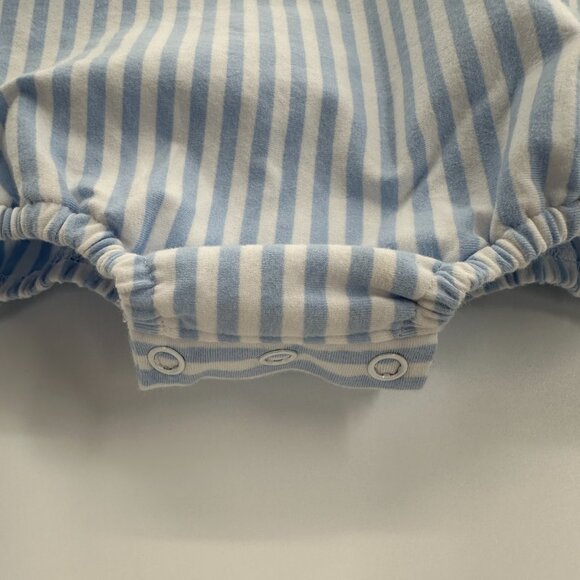 Southern Taters Blue Stripe Americana Bubble Jon Jon Romper 18 Months Baby Boy - Picture 4 of 7